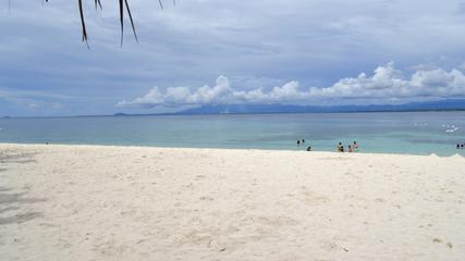 Fine White Sand Beaches at Canigao Island, Leyte, Philippines 16:9