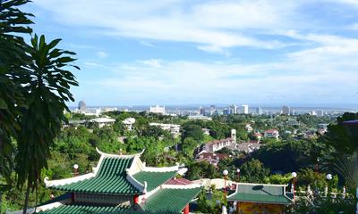 Cebu City Cityscape From Taoist Temple, Philippines 513 5:3