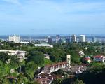 Cebu City Cityscape From Taoist Temple, Philippines 527 5:4