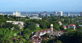 Cebu City Cityscape From Taoist Temple, Philippines 527 17:9