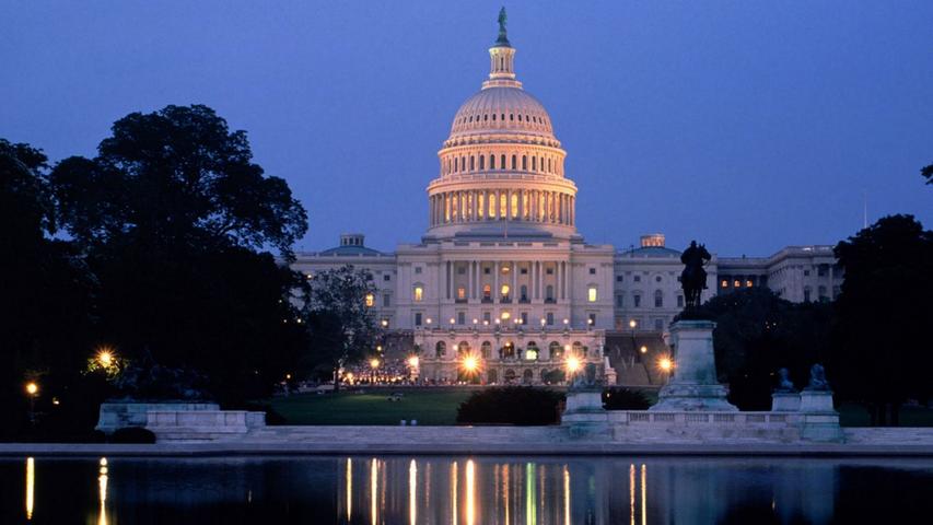 U.S. Capitol Building, Washington DC, America, 16:9