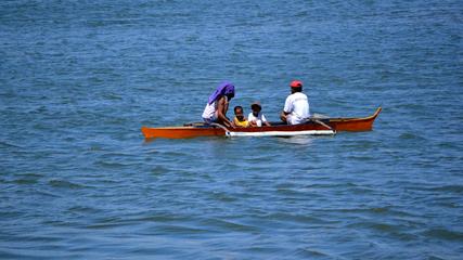 Fisher Persons In Cebu Port Area, Cebu, Philippines, 16:9