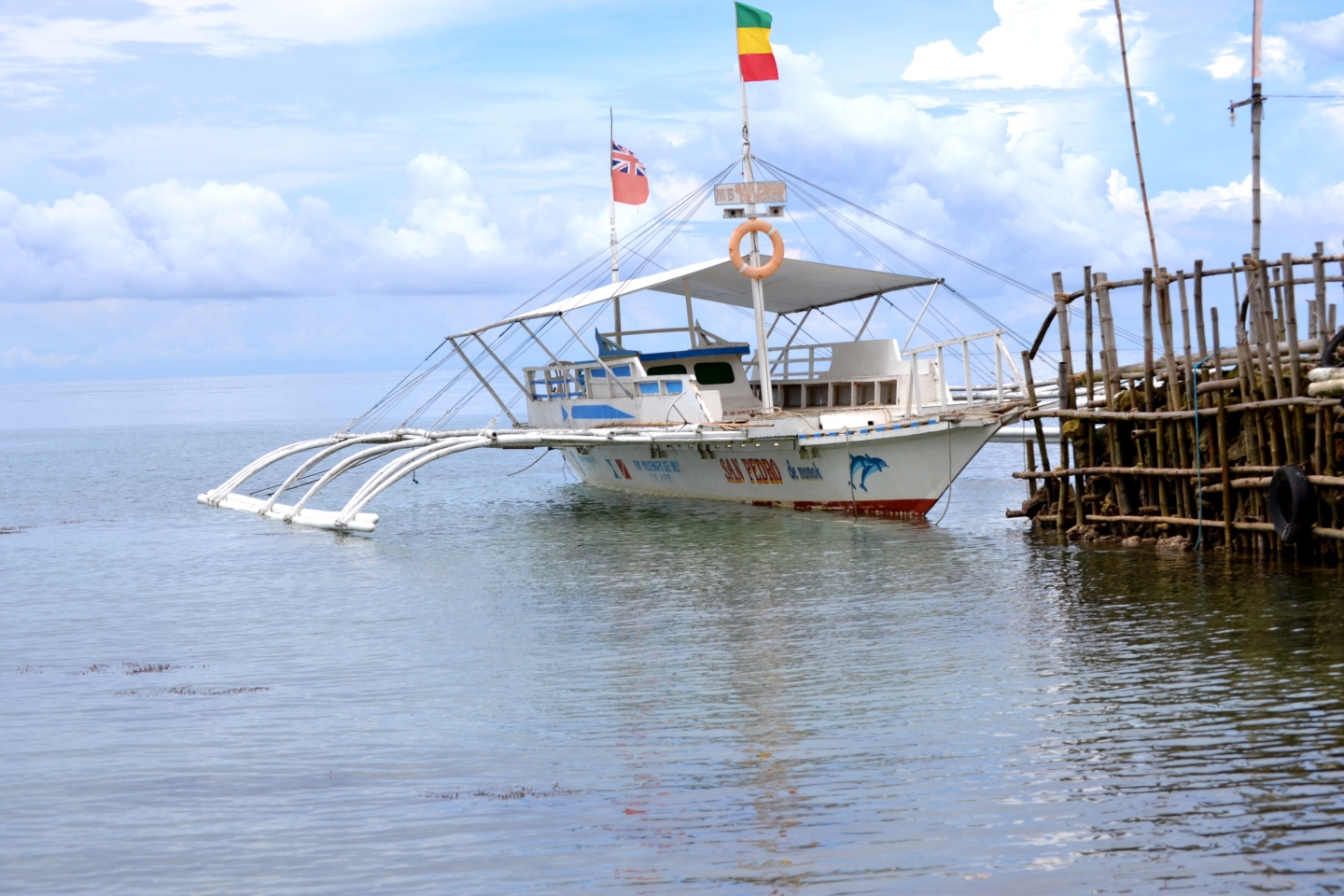 San Pedro De Nonok at Jetty in Leyte, Philippines, 125-32