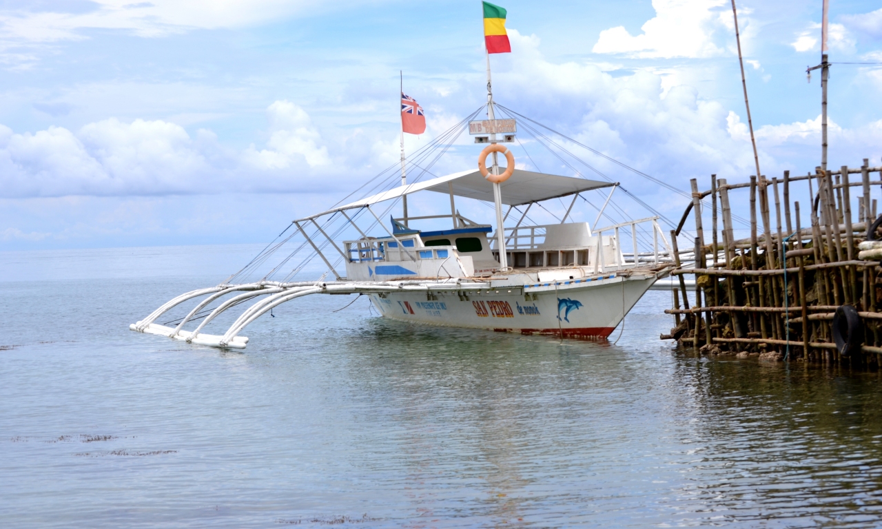 San Pedro De Nonok at Jetty in Leyte, Philippines, 125-53