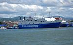 Trans-Asia Shipping Vessel Docked At The Cebu Port, Philippines, 85