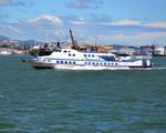 Weesam Express 8 Ferry Heading Into Cebu Port, Philippines, 072-54