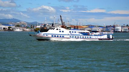 Weesam Express 8 Ferry Heading Into Cebu Port, Philippines, 072-169