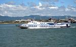 Weesam Express 8 Ferry Heading Into Cebu Port, Philippines, 073-85