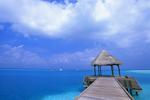 Pier at Maldives Beach