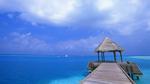 Pier at Maldives Beach